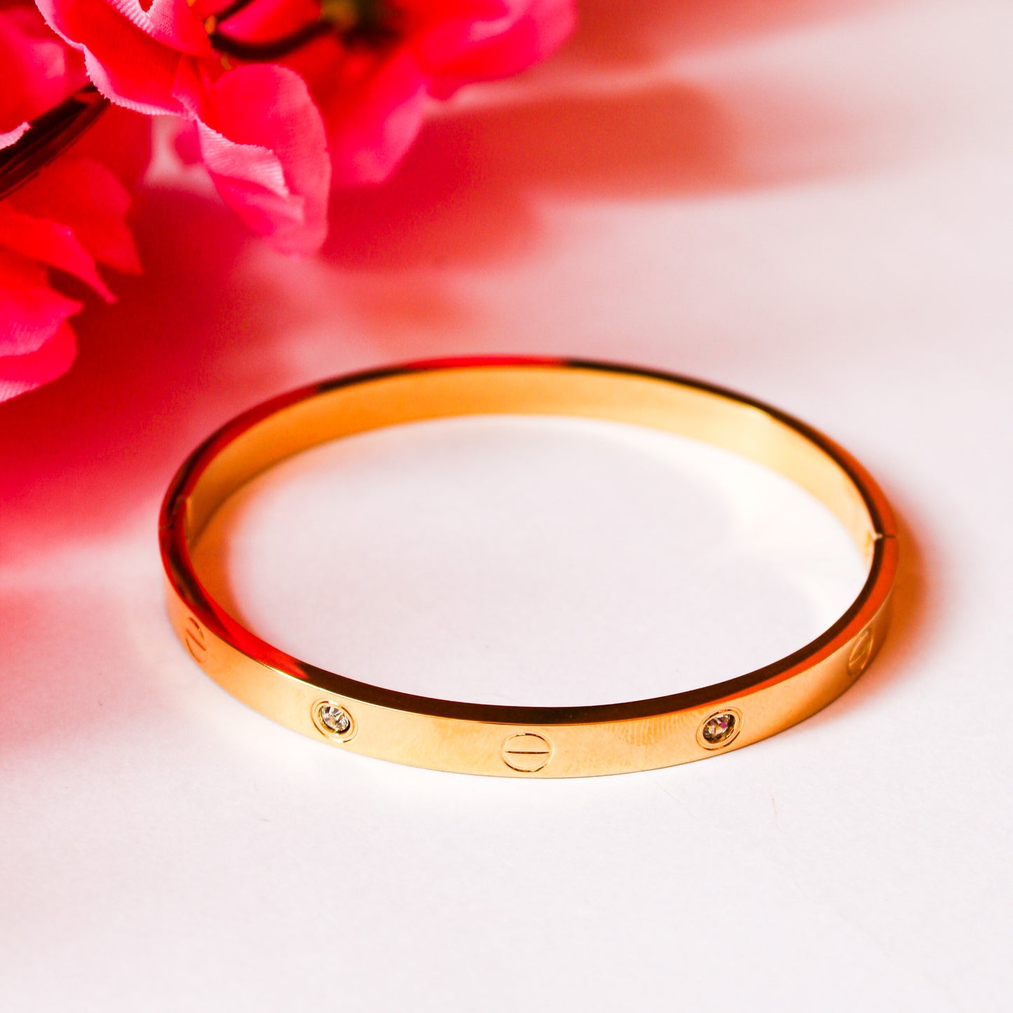 Amber Gold Bracelet
