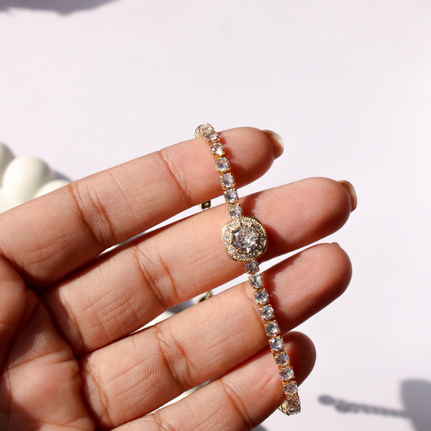 Amelia Zircon Bracelet