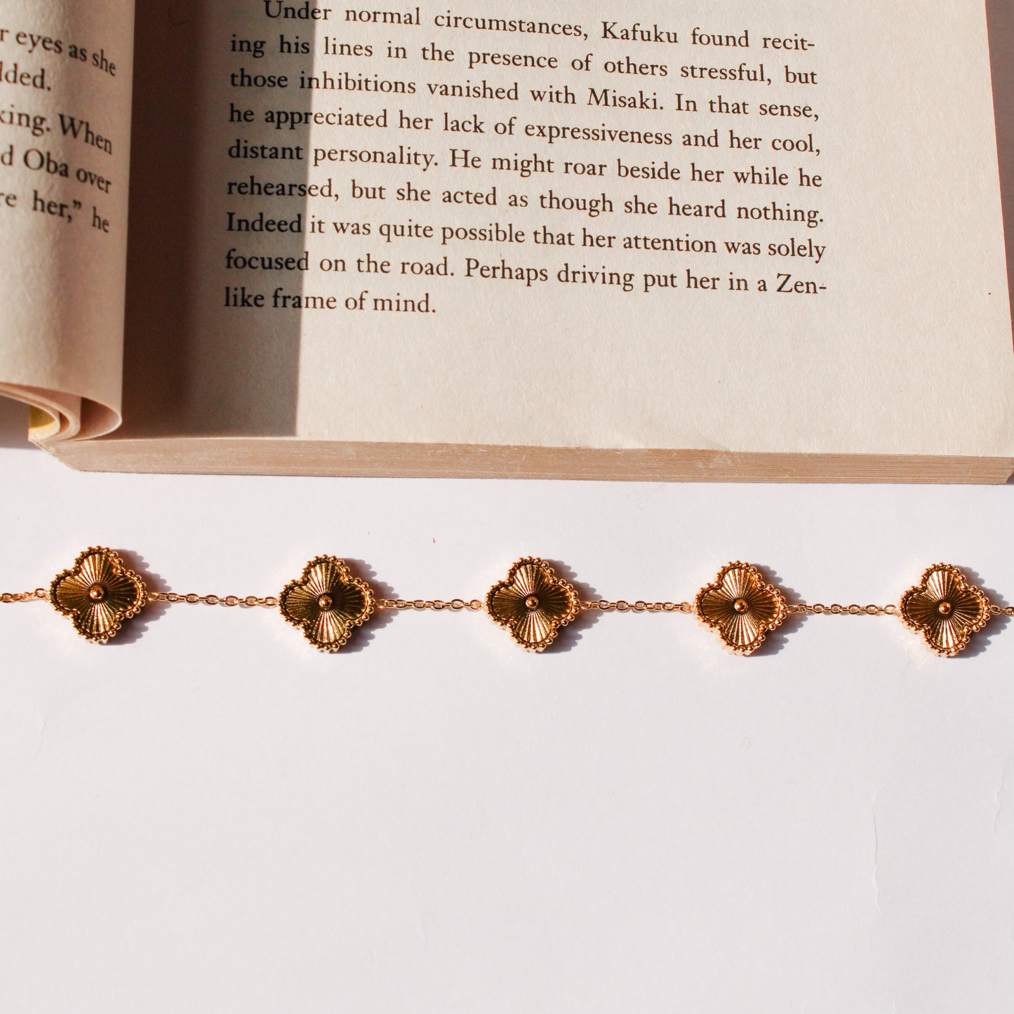 Vera Clover Necklace - Gold
