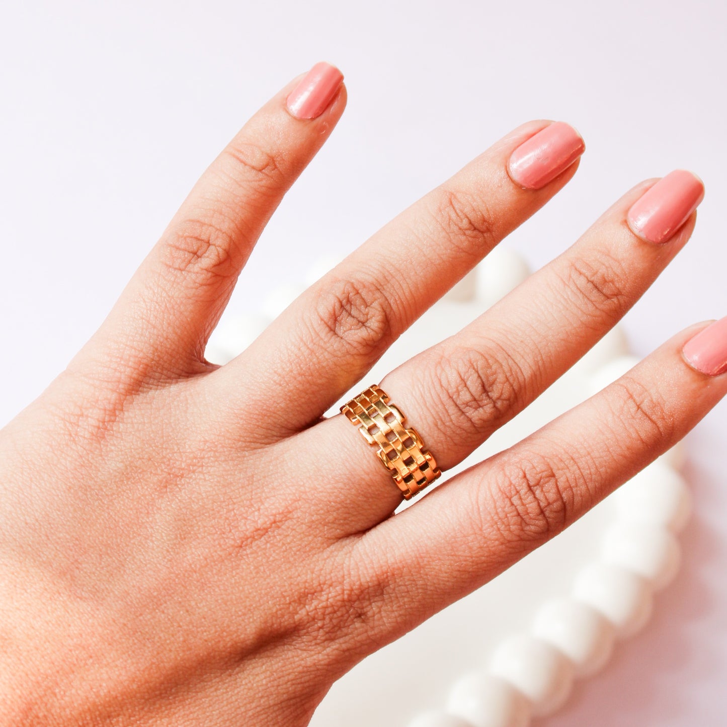 Maya Band Ring