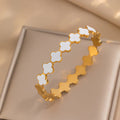 Aubrey Clover Bangle