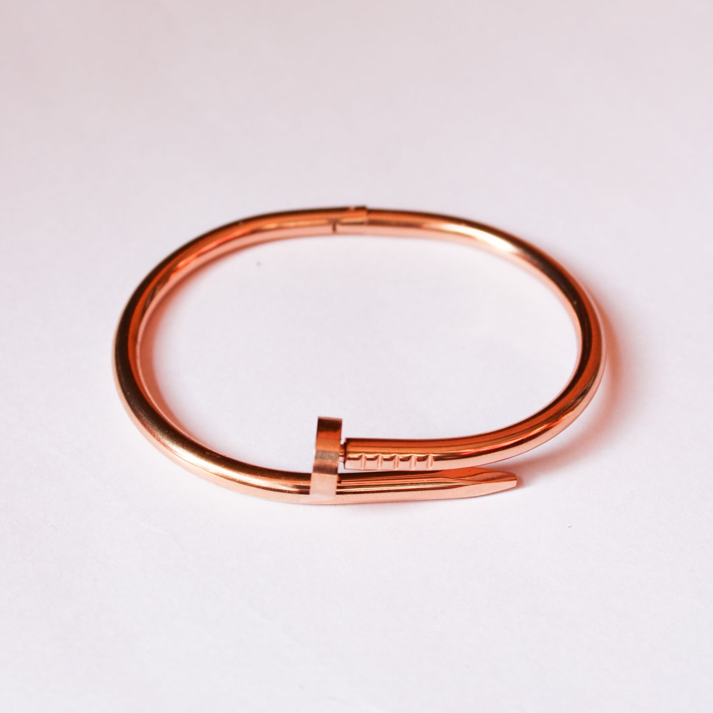 Cleo Nail Bracelet - Rose Gold