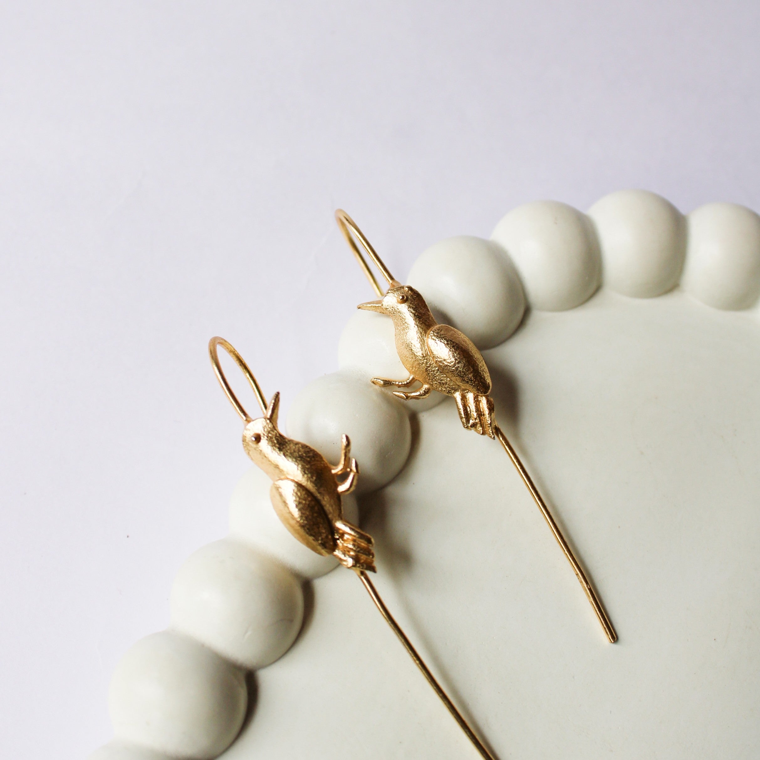 Melody Gold Bird Earcuffs