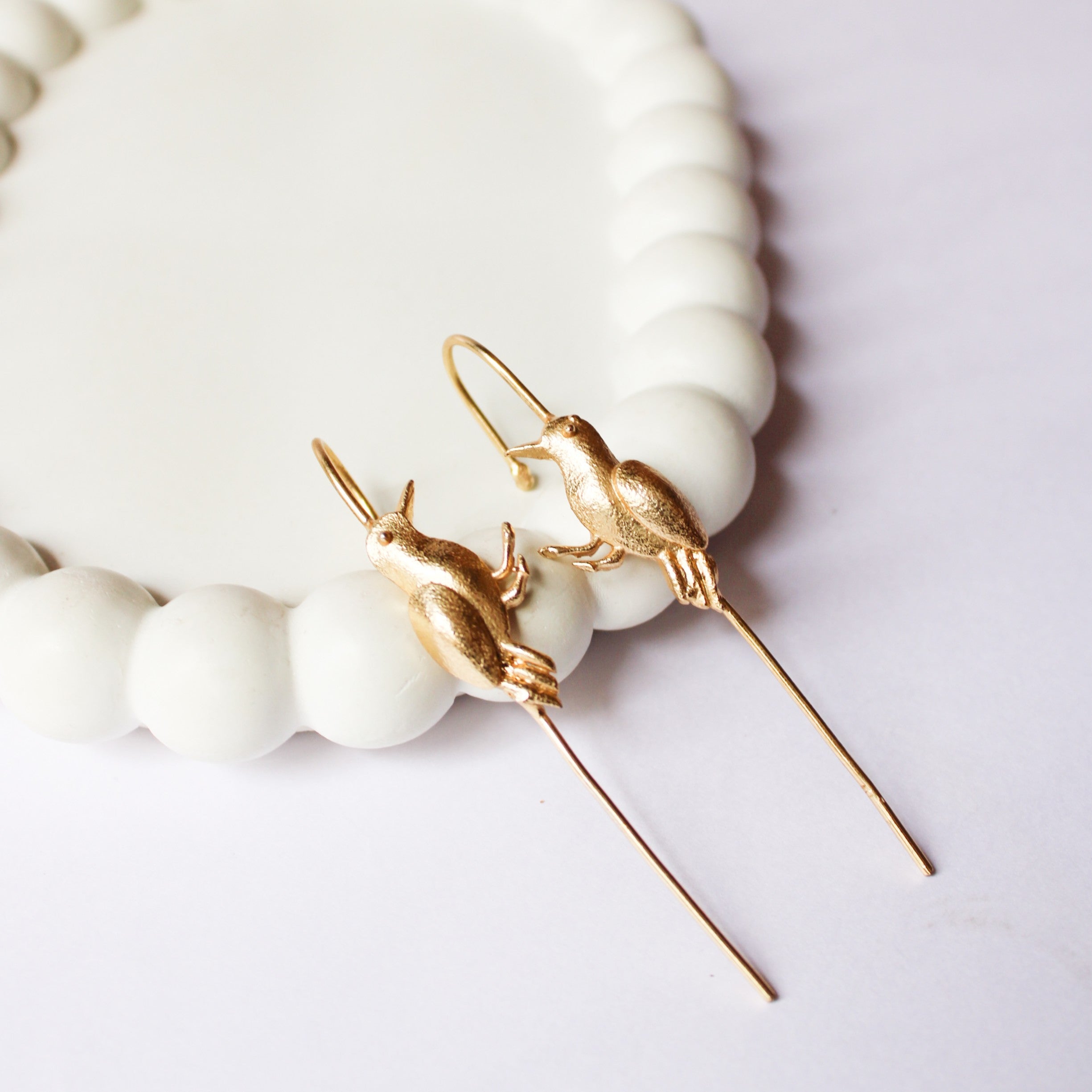 Melody Gold Bird Earcuffs