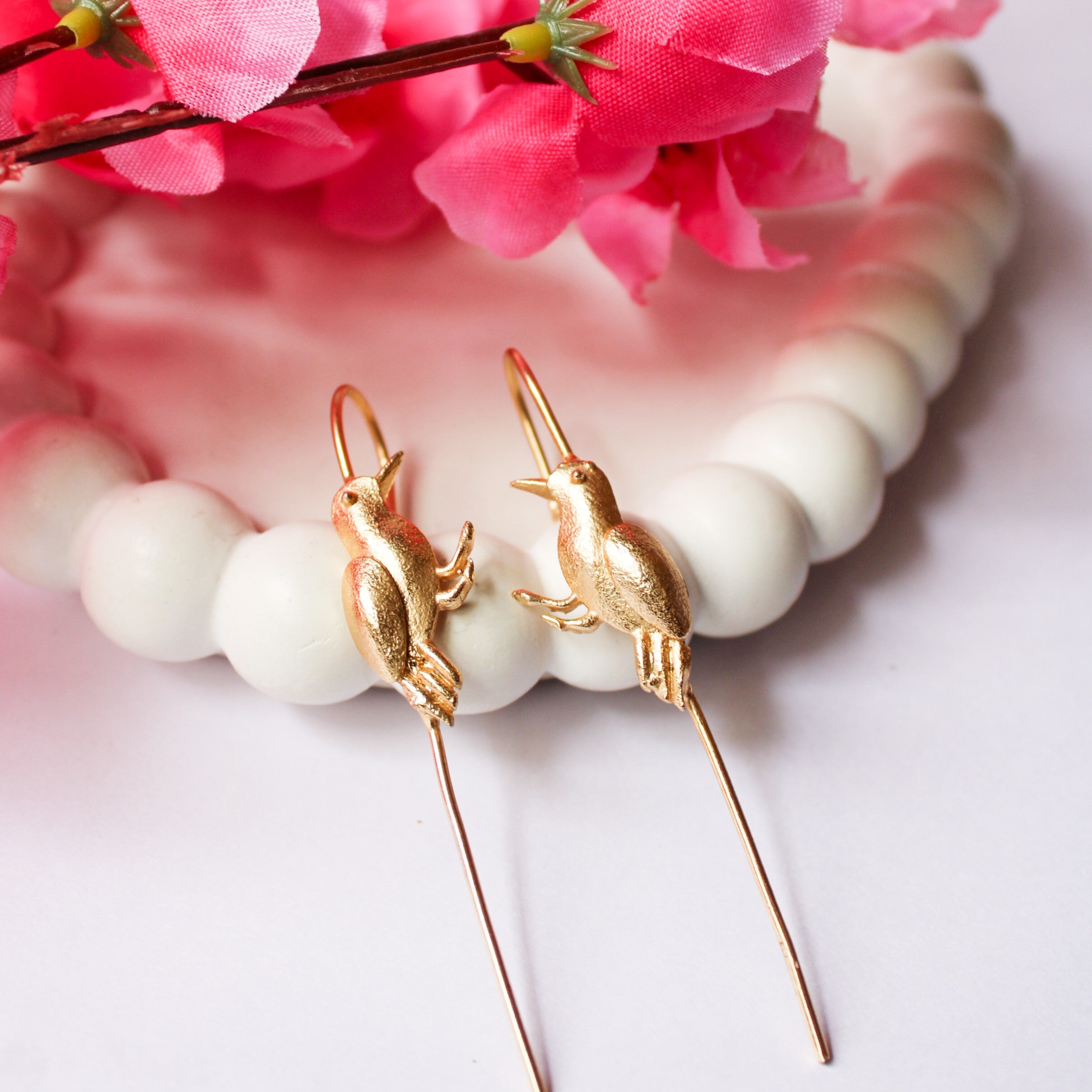 Melody Gold Bird Earcuffs