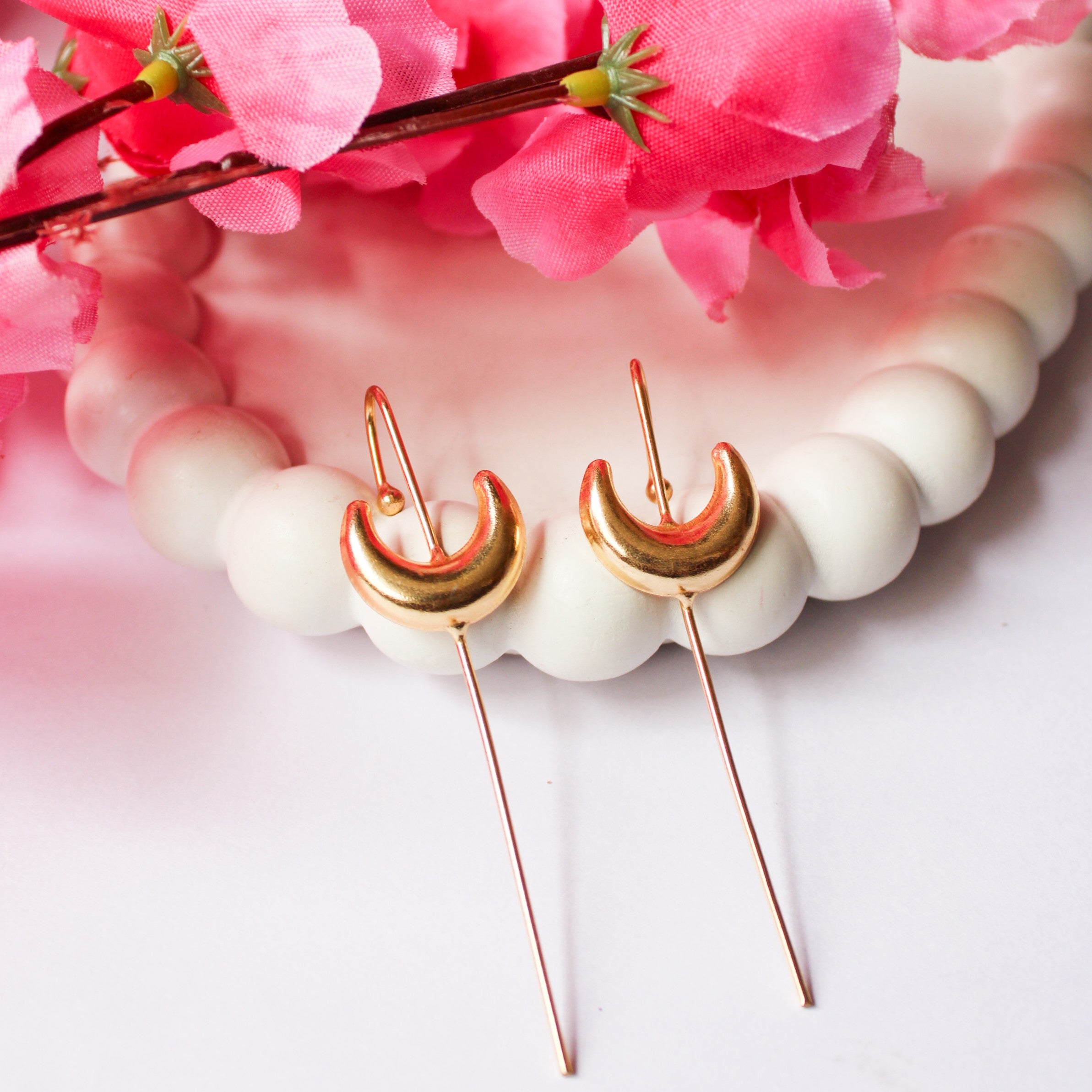 Moonlight Gold Earcuffs