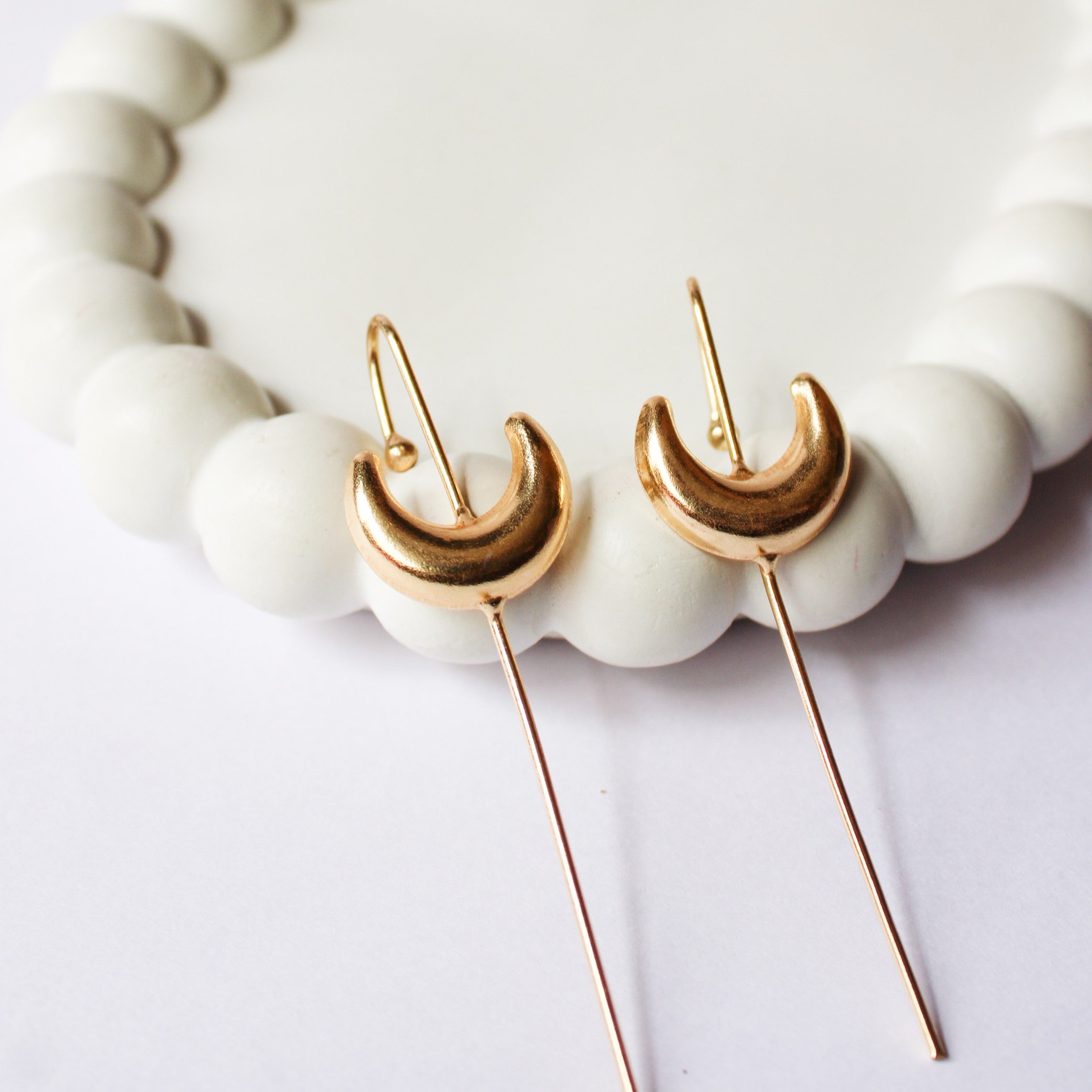 Moonlight Gold Earcuffs