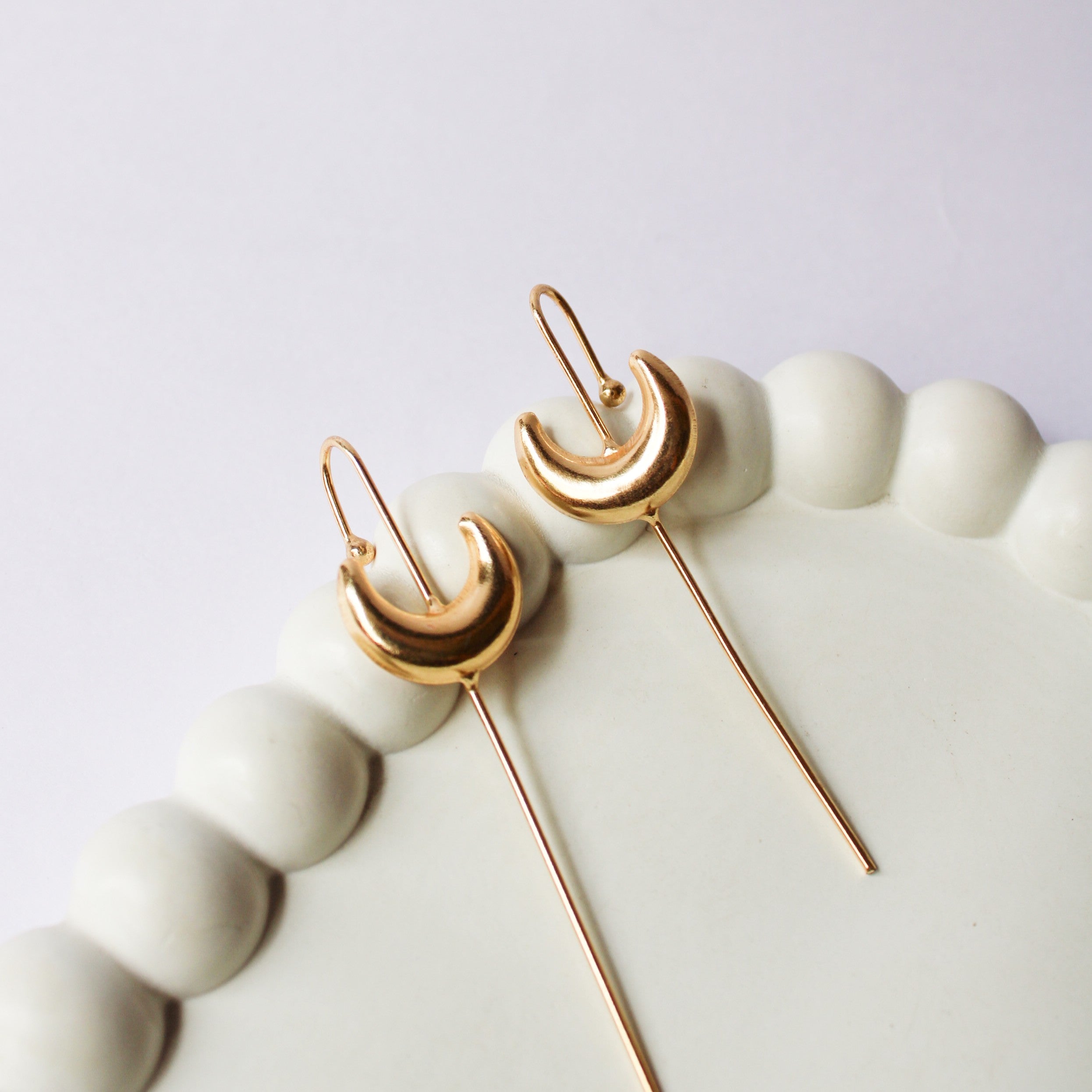 Moonlight Gold Earcuffs