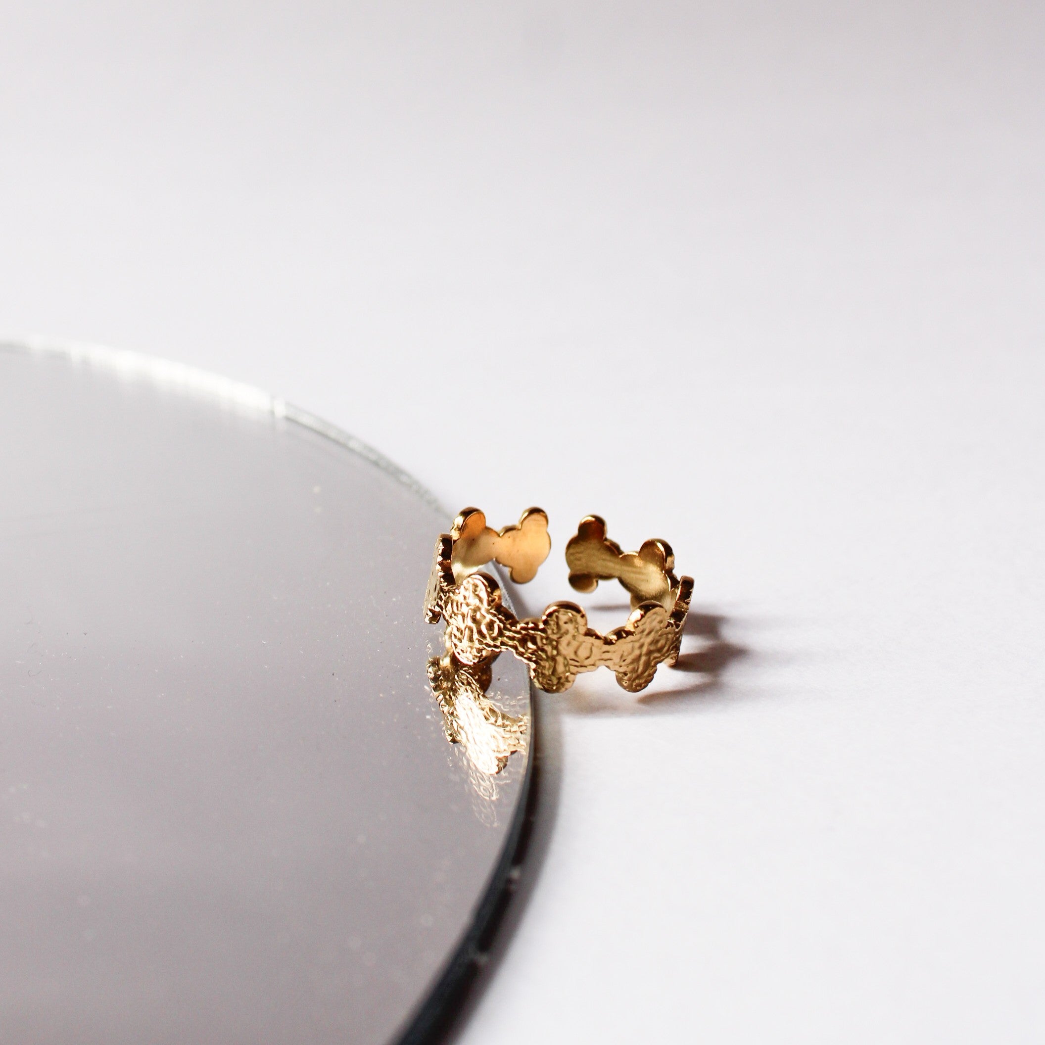 Alina Gold Adjustable Ring
