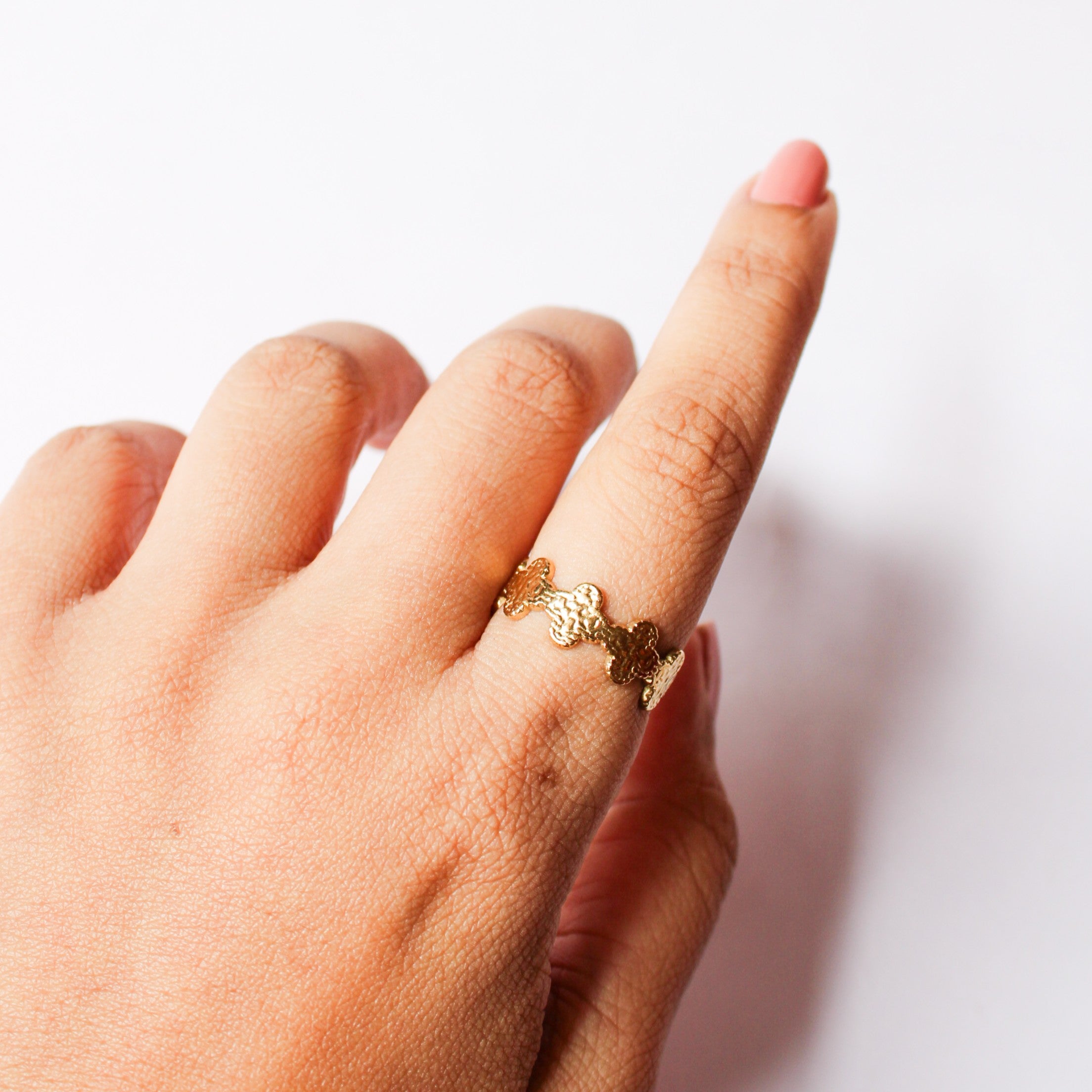 Alina Gold Adjustable Ring