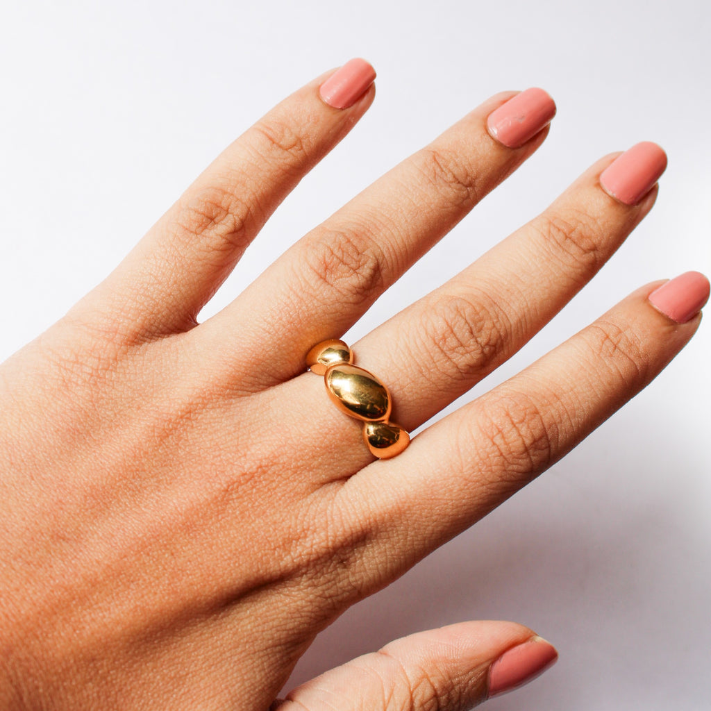 Valentina Gold Chunky Ring