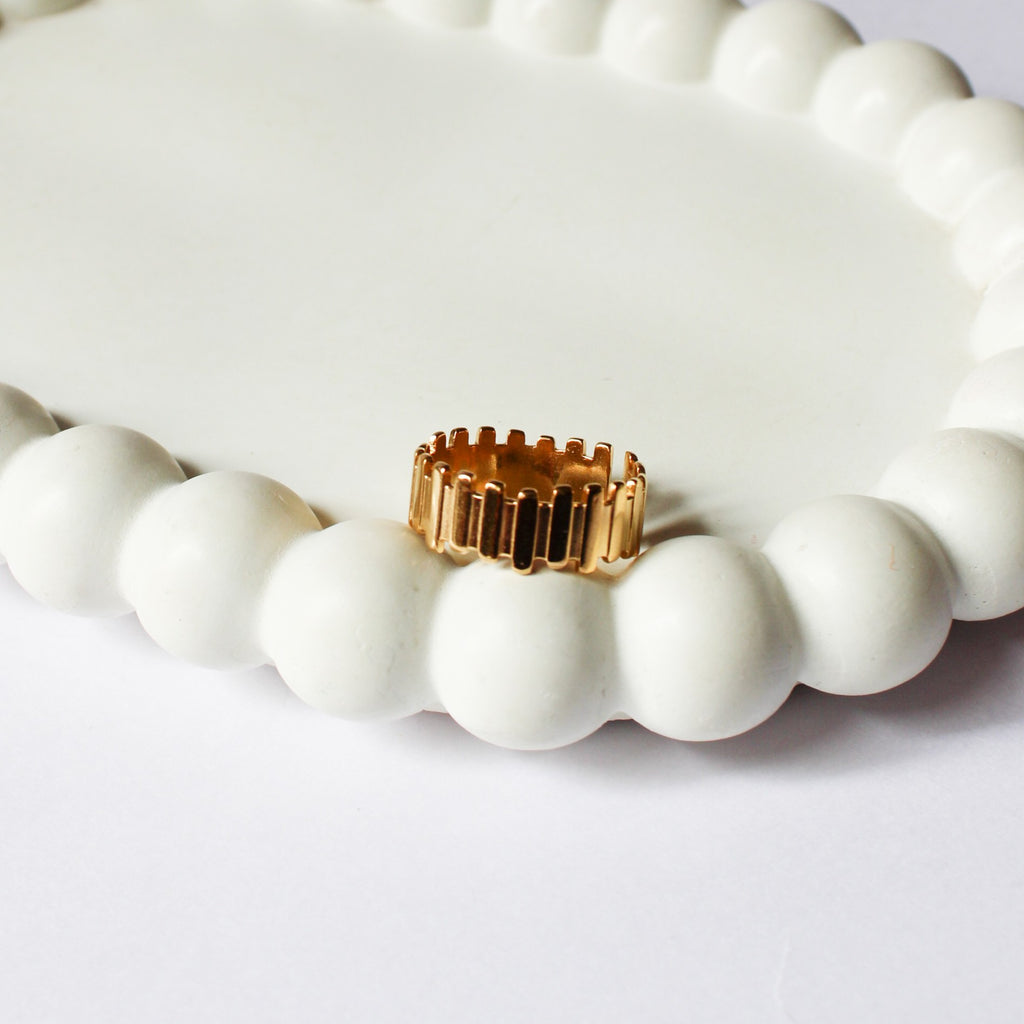Sienna Gold Statement Ring