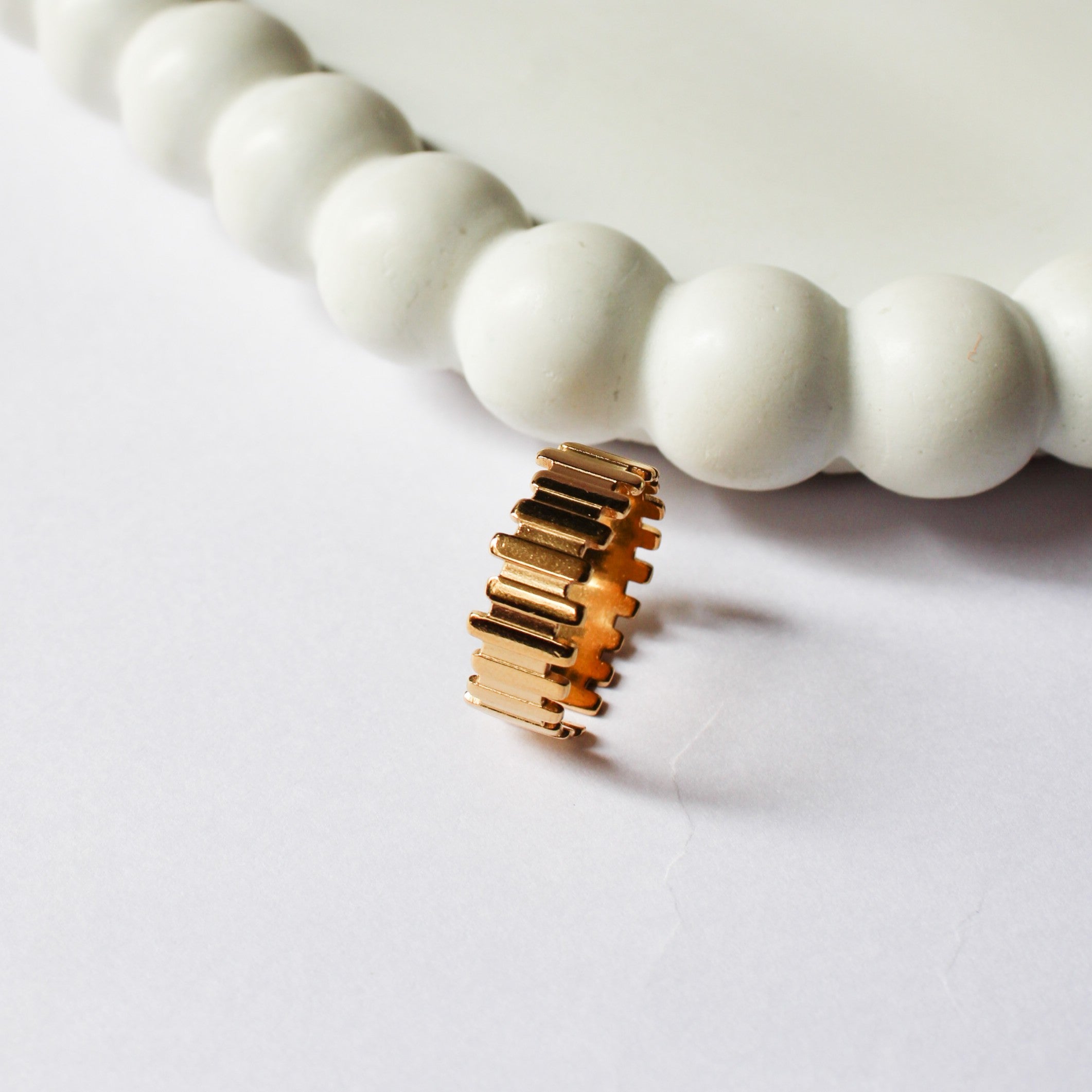 Sienna Gold Statement Ring