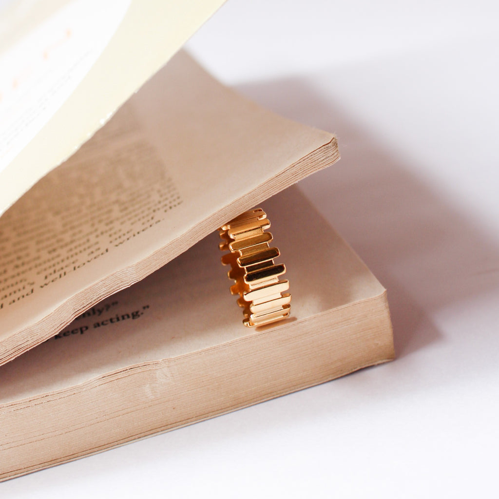 Sienna Gold Statement Ring