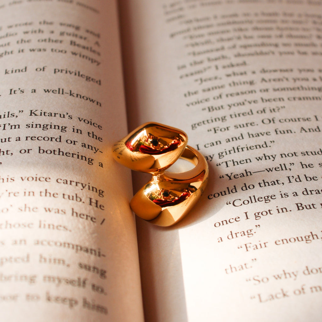 Olive Chunky Ring