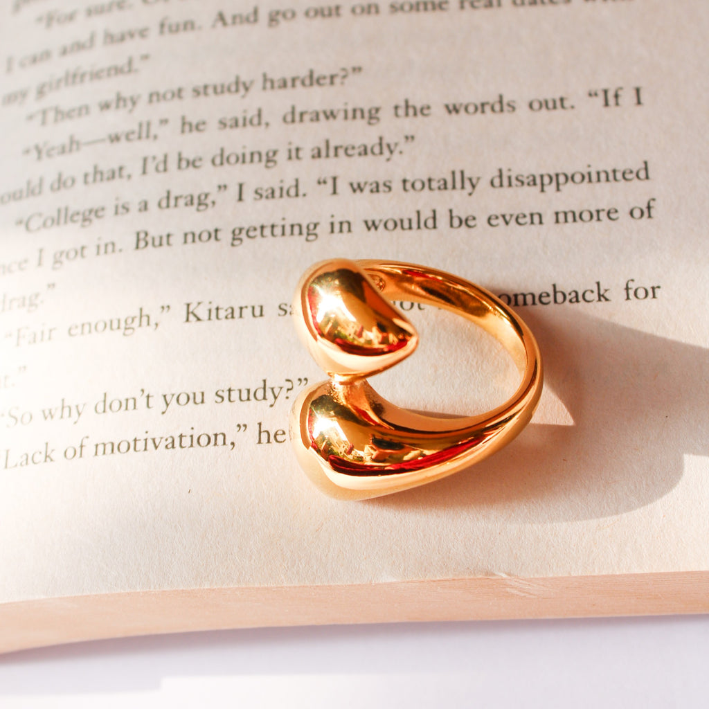 Olive Chunky Ring