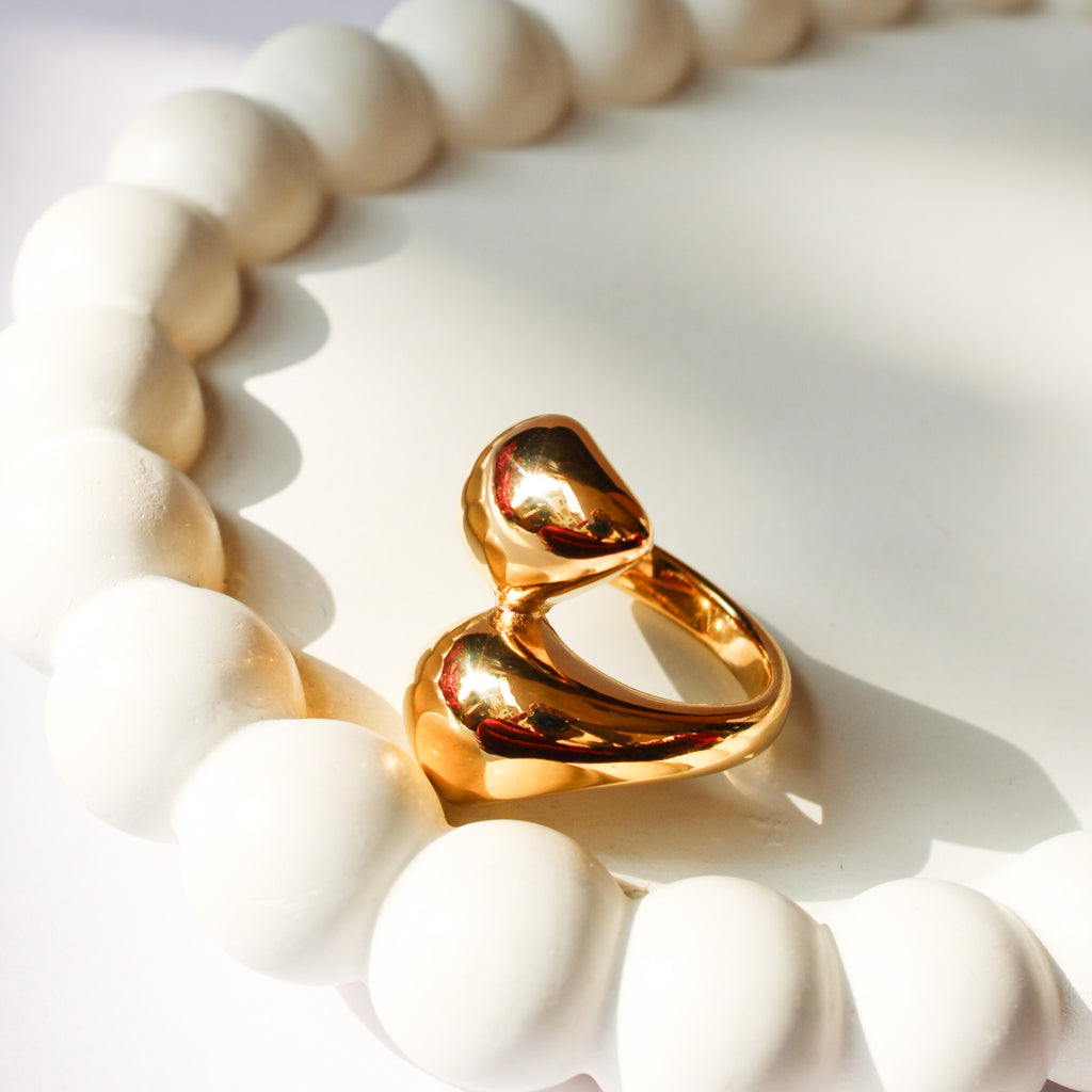 Olive Chunky Ring