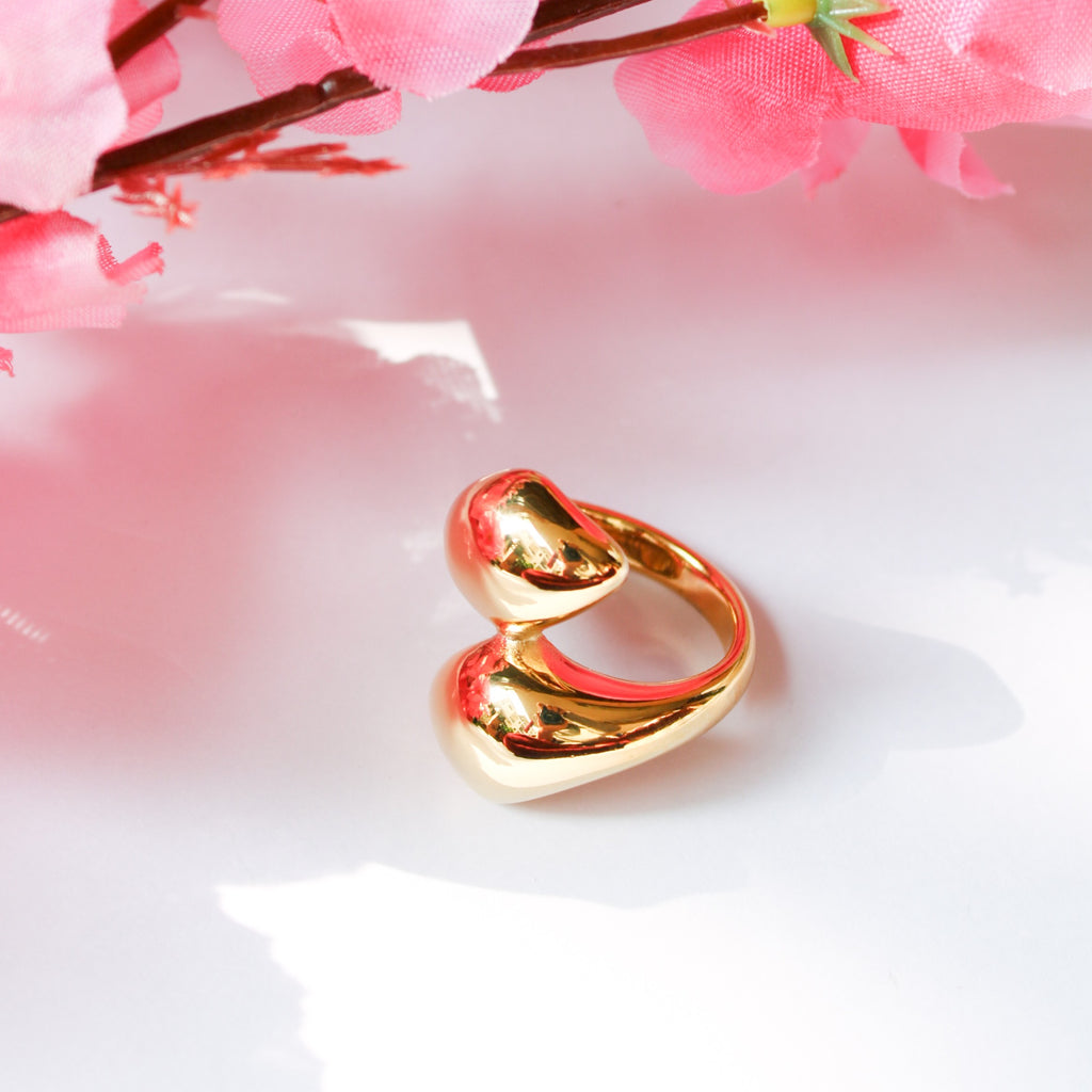 Olive Chunky Ring