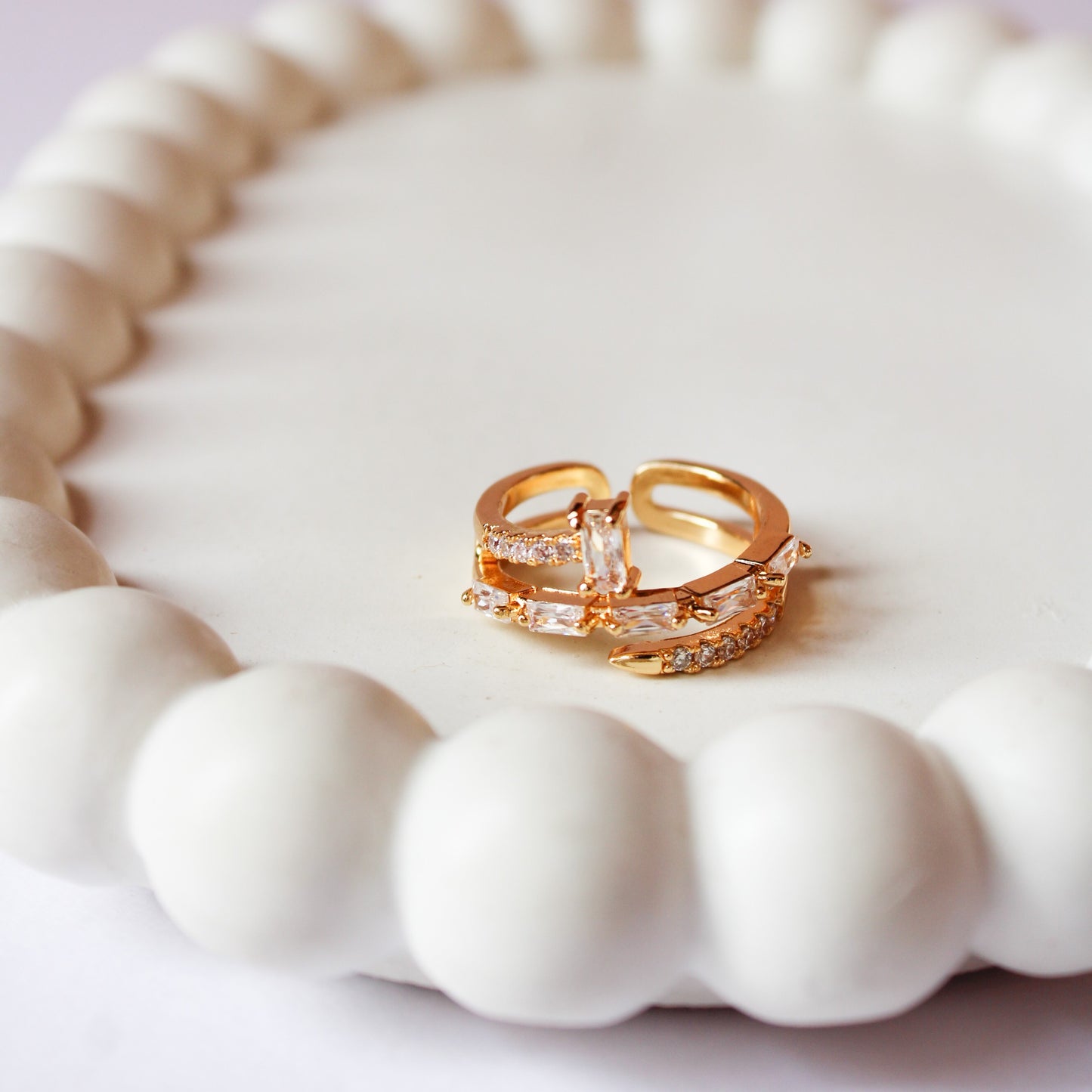 Chloe Studded Ring