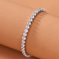 Iris Silver Cubic Zirconia Bracelet