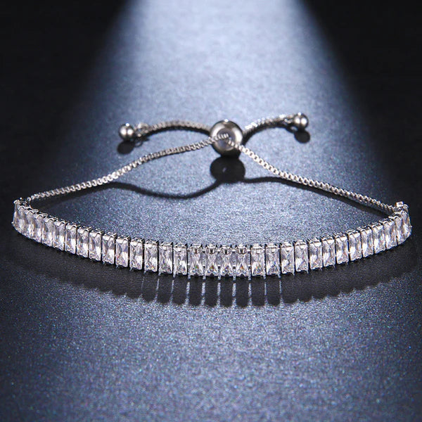 Aurora Silver Zirconia Bracelet